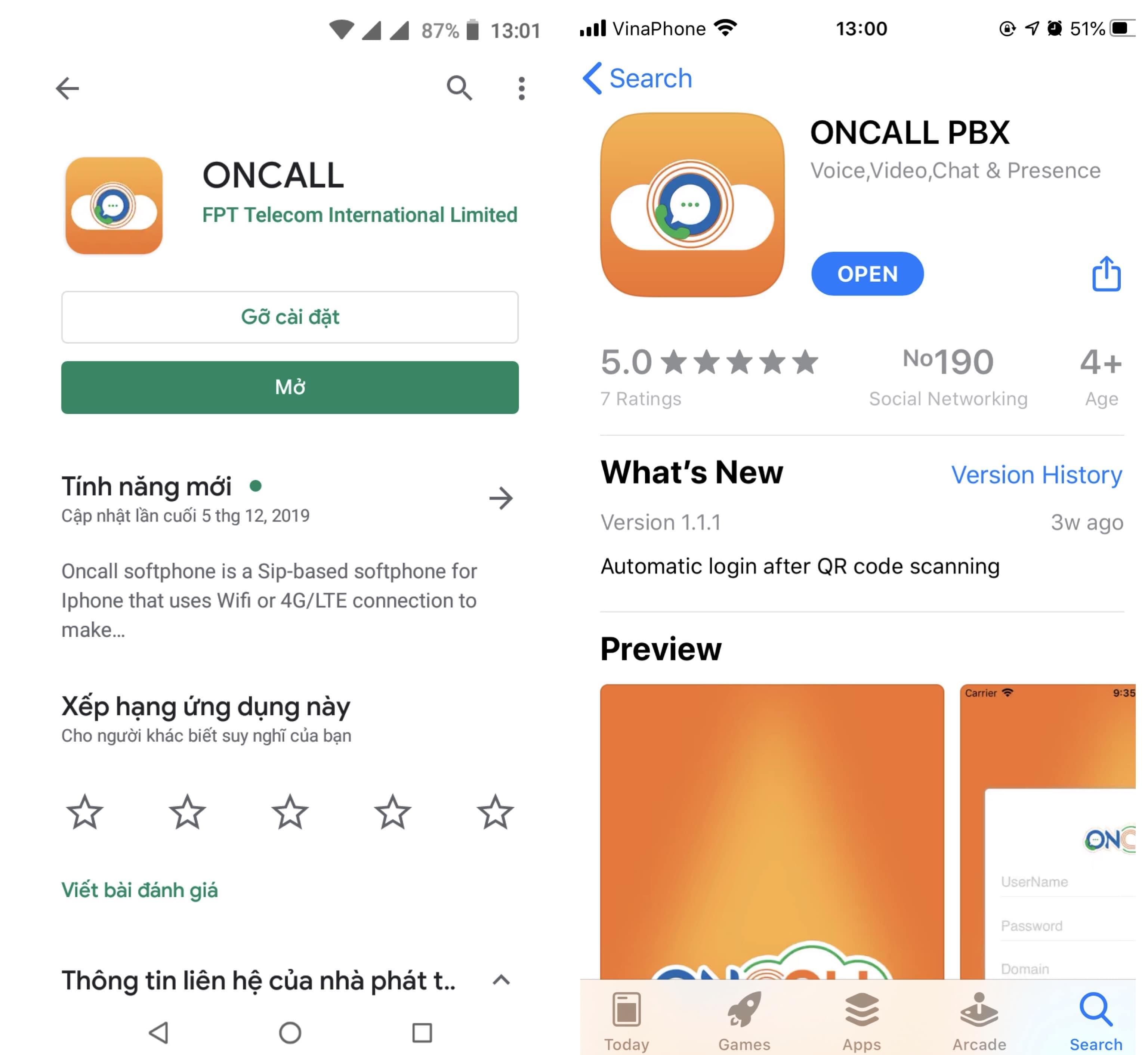 tổng đài ảo oncall fpt